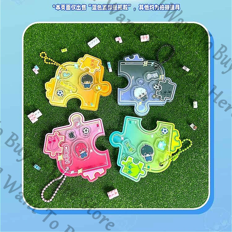 Аниме BLUE LOCK Isagi Yoichi Bachira Meguru Chigiri Hyoma Nagi Seishiro Косплей Acrylic Shake Fighter Брелок для ключей Подарок фанатам