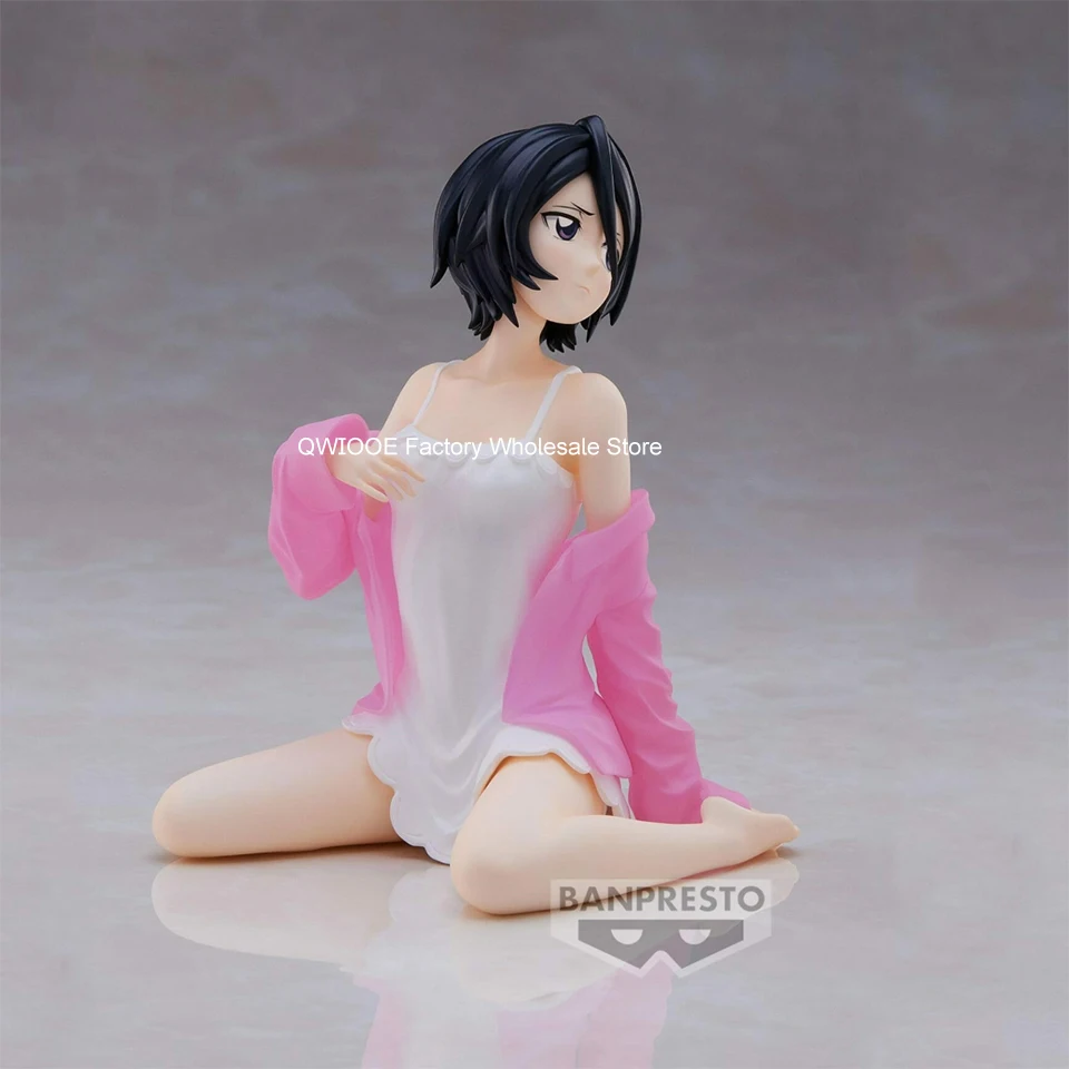 Фото Оригинальный оригинальный отбеливатель Banpresto, 11 см, кухики рукания, время отдыха, аниме экшн-фигурка, Коллекционная модель для взрослых, кукла, игрушка №4