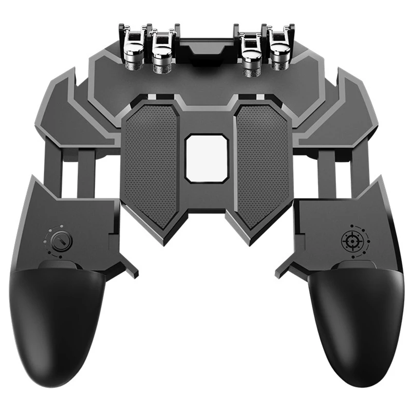 Контроллер PUBG AK66 с шестью пальцами, геймпад, триггеры Pubg, металлический триггер, джойстик управления Pubg для IOS Android, мобильный телефон, игровая площадка