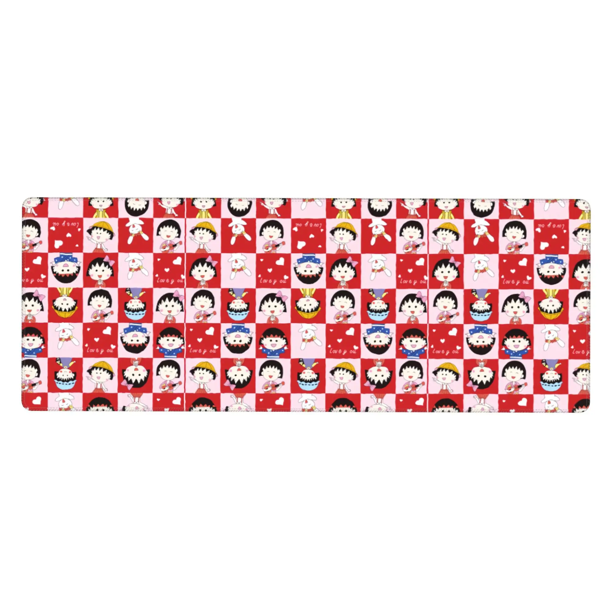 Коврик для мыши Chibi Maruko chan, игровой коврик для мыши, большой коврик для мыши, ковер для геймера Mause, настольный коврик для ПК, коврик для клавиатуры, коврик для компьютерной мыши