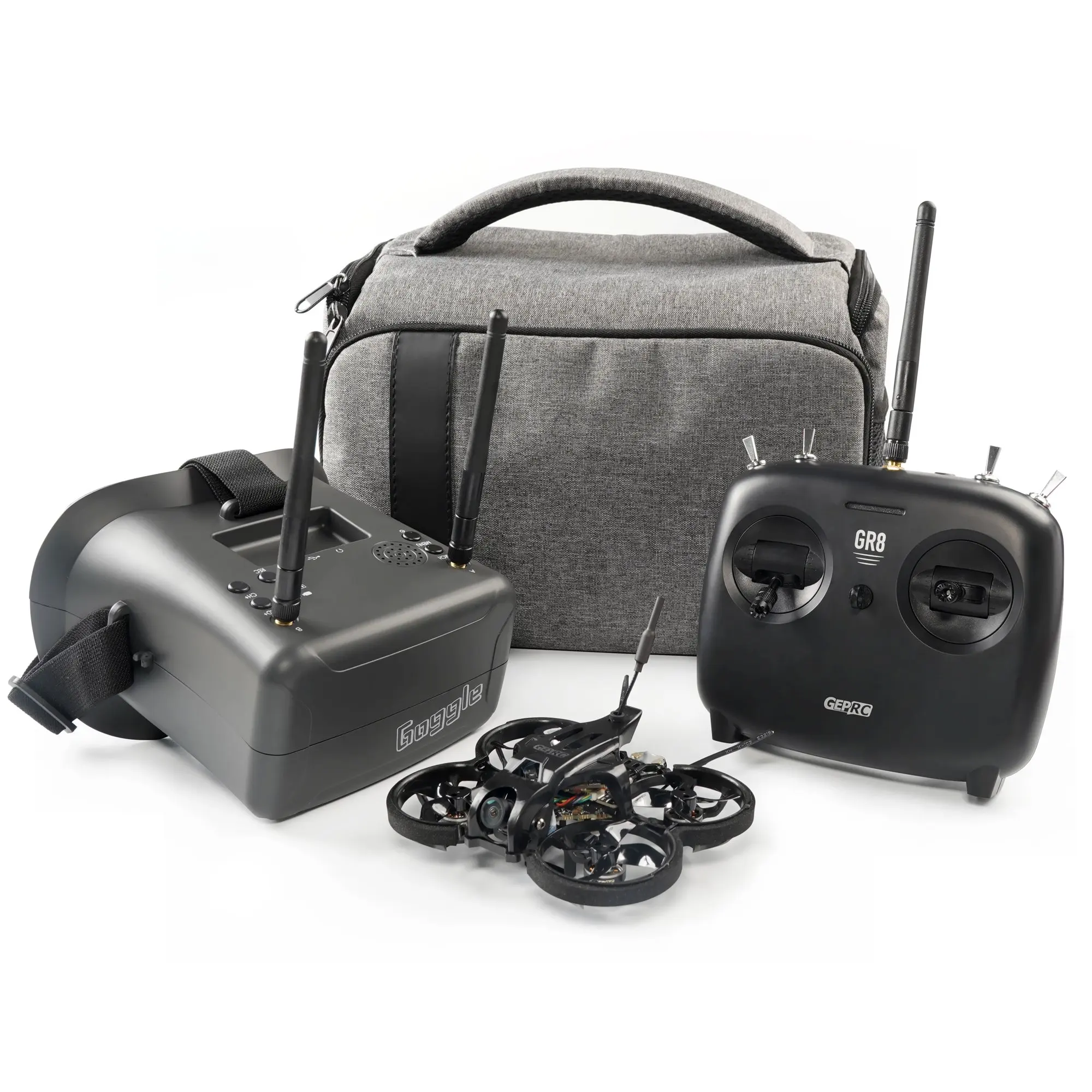 GEPRC TinyGO 4K FPV Whoop RTF GEP-12A-F4 200mW Caddx Loris 4K GR1102 10000KV 79mm Drone GR8 удаленный контроллер 4,3 дюймов очки