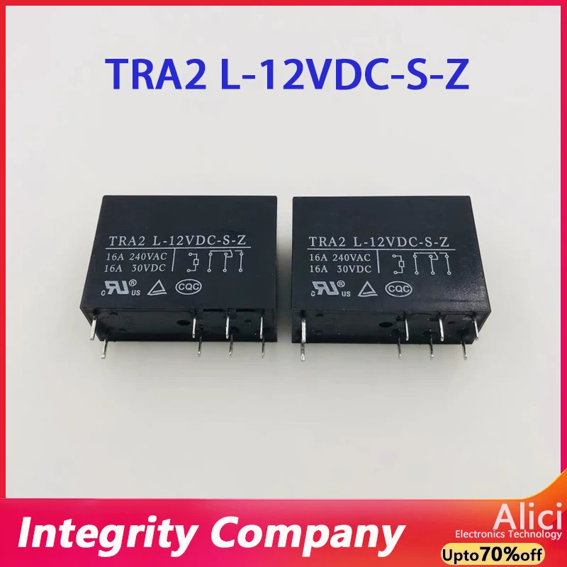 10 шт./лот оригинальное силовое реле TRA2L-12VDC-S-Z TRA2 L-12VDC-S-Z 16A 8PIN может заменить G2R-1-E-DC12V 16A240VAC 30VDC реле TRA2L