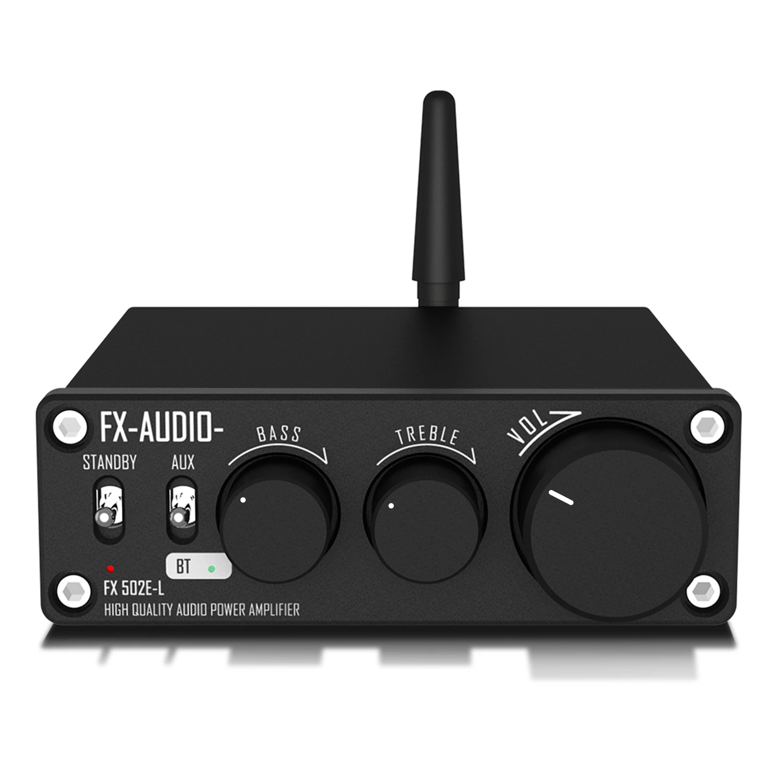 Цифровой мини-усилитель мощности FX-AUDIO FX 502E-L HiFi 2,0 BT 5,1, 75 Вт * 2, регулировка басов и высоких частот