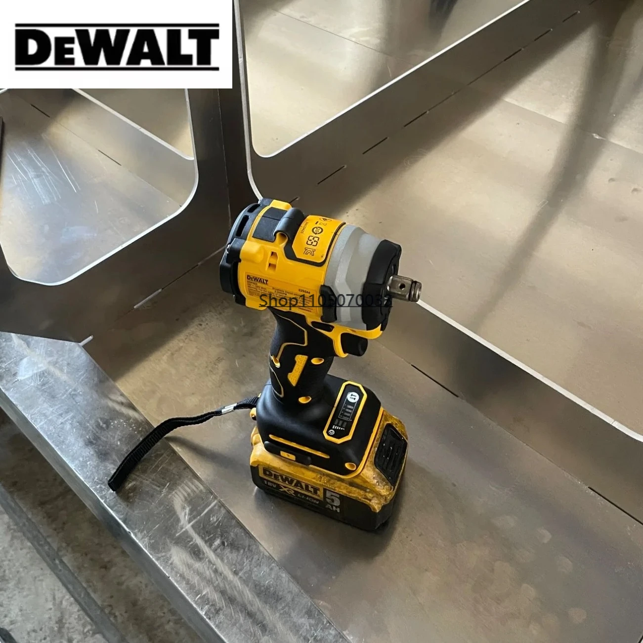 DEWALT DCF922 1/2 дюйма Беспроводной электрический ключ Акумуляторные электроинструменты с переменной скоростью Электрическая дрель