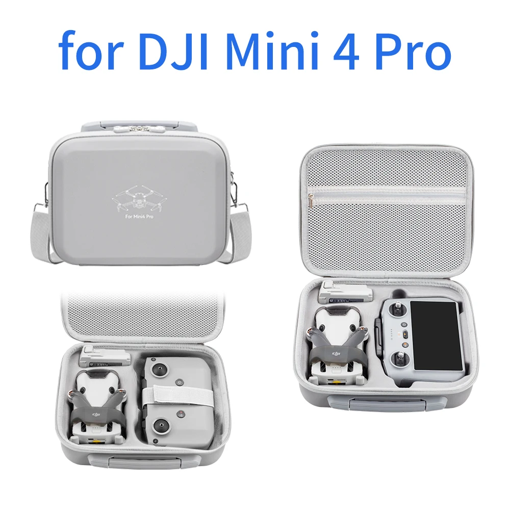 Сумка на плечо для DJI Mini 4 Pro, футляр для хранения аксессуаров для Дронов, Жесткий Чехол для DJI Mini 4 Pro с защитой от падения