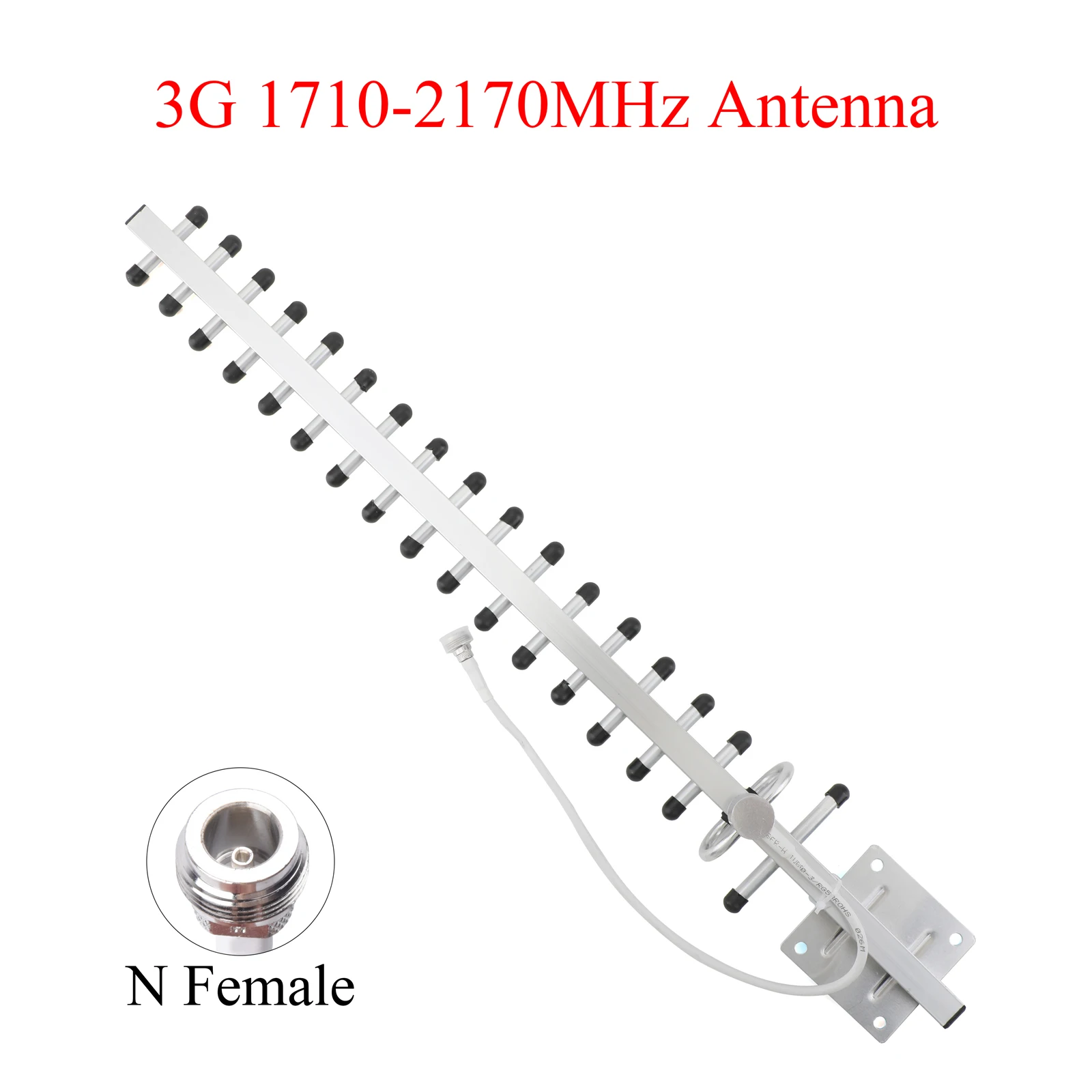 20dBi 3G Yagi антенна 1710-2170 МГц N женская внешняя наружная антенна для GSM UMTS LTE мобильный повторитель