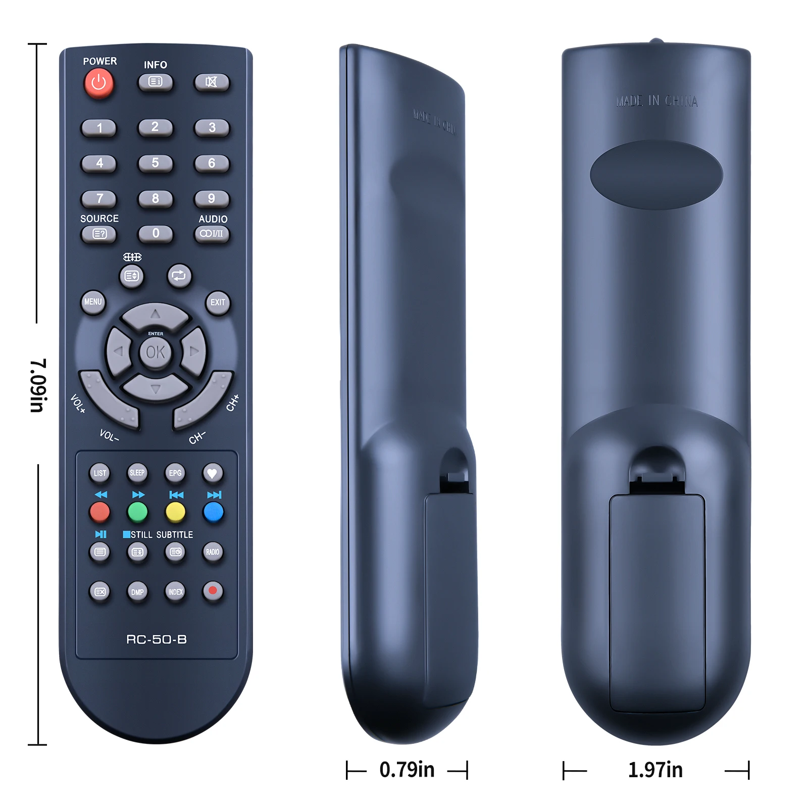 Фото Новый телефон с дистанционным управлением для NPG RC-50-B TV NL 2212 HFB, светодиодный, NL1910SHB №5