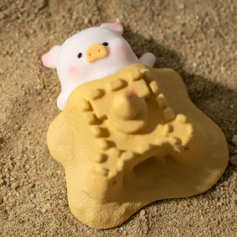 Фото LuLu Pig Beach Party Series слепая коробка игрушки куклы милые аниме фигурки украшения фигурки куклы настольный домашний декор Collectibl №4