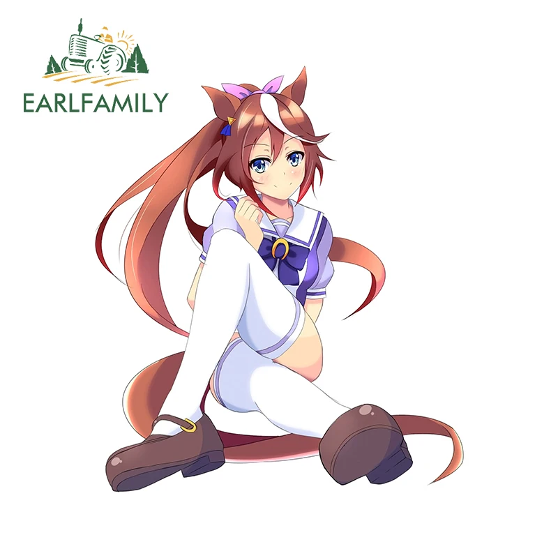 EARLFAMILY 13 см x 11,2 см для Tokai Teio автомобильные наклейки индивидуальные водонепроницаемые забавные устойчивые к царапинам солнцезащитные автомобильные аксессуары