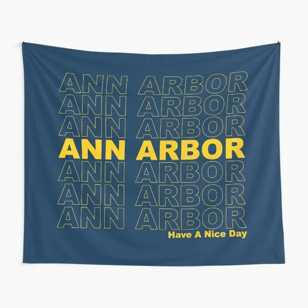 Гобелен для хорошего дня Ann Arbor, украшение для дома и гостиной, одеяло для йоги, коврик для спальни, полотенце с принтом для путешествий