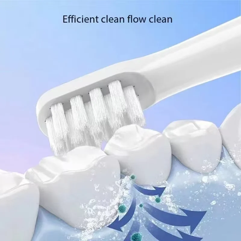 Фото Сменная насадка для зубной щетки SOOCAS EX3 SO WHITE EX3 PINJING EX3, насадка для электрической зубной щетки с мягкой щетиной, насадки №4