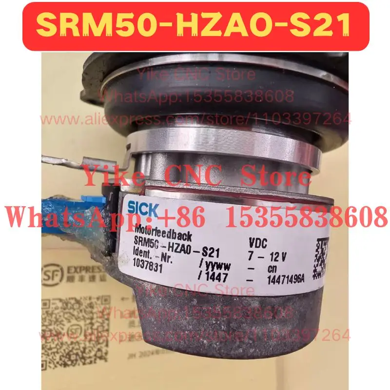 Ускоренная доставка Бу энкодер SRM50-HZAO-S21 Нормальная функция протестирована в порядке (art.: 3920d1a51037e) - 3920d1a51037e