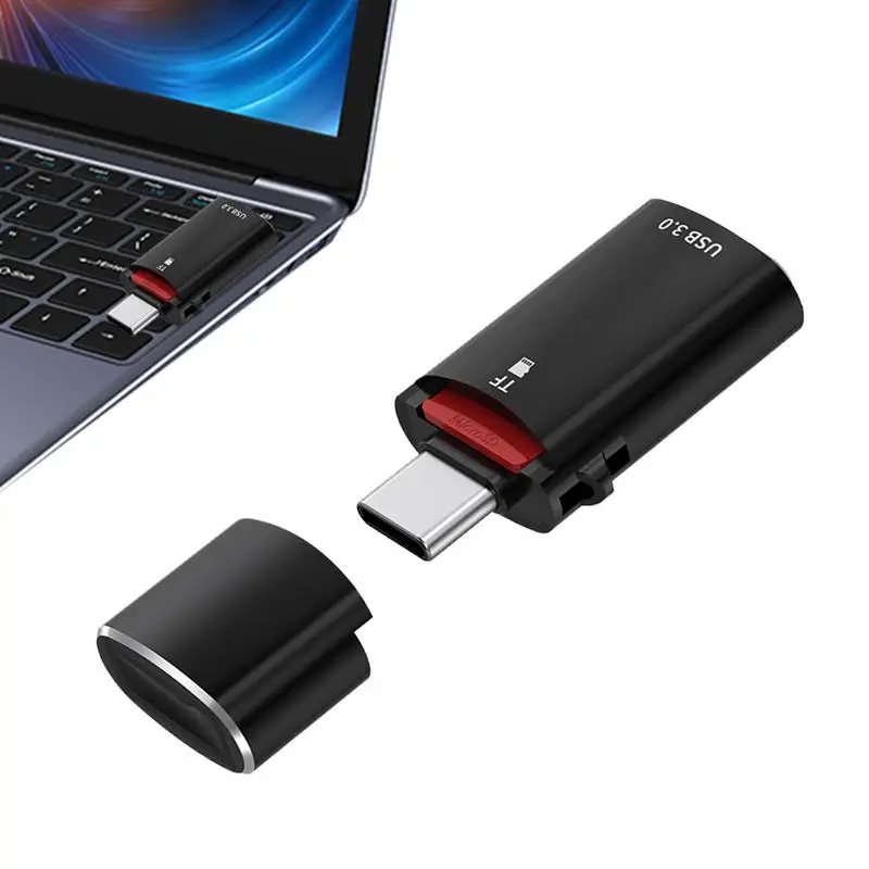 szybki czytnik kart Szybki adapter czytnika kart TF typu C na USB 3.0 Przenośny szybki czytnik kart TF typu C na USB 3.0