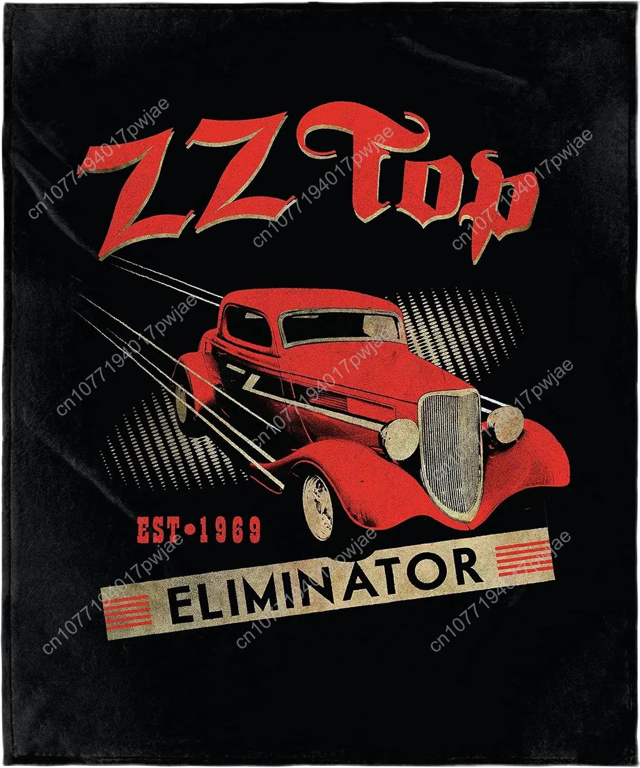 INTIMO ZZ верхнее одеяло Eliminator EST 1969, рок-н-ролльная музыкальная группа, супермягкое флисовое одеяло, одеяла на заказ
