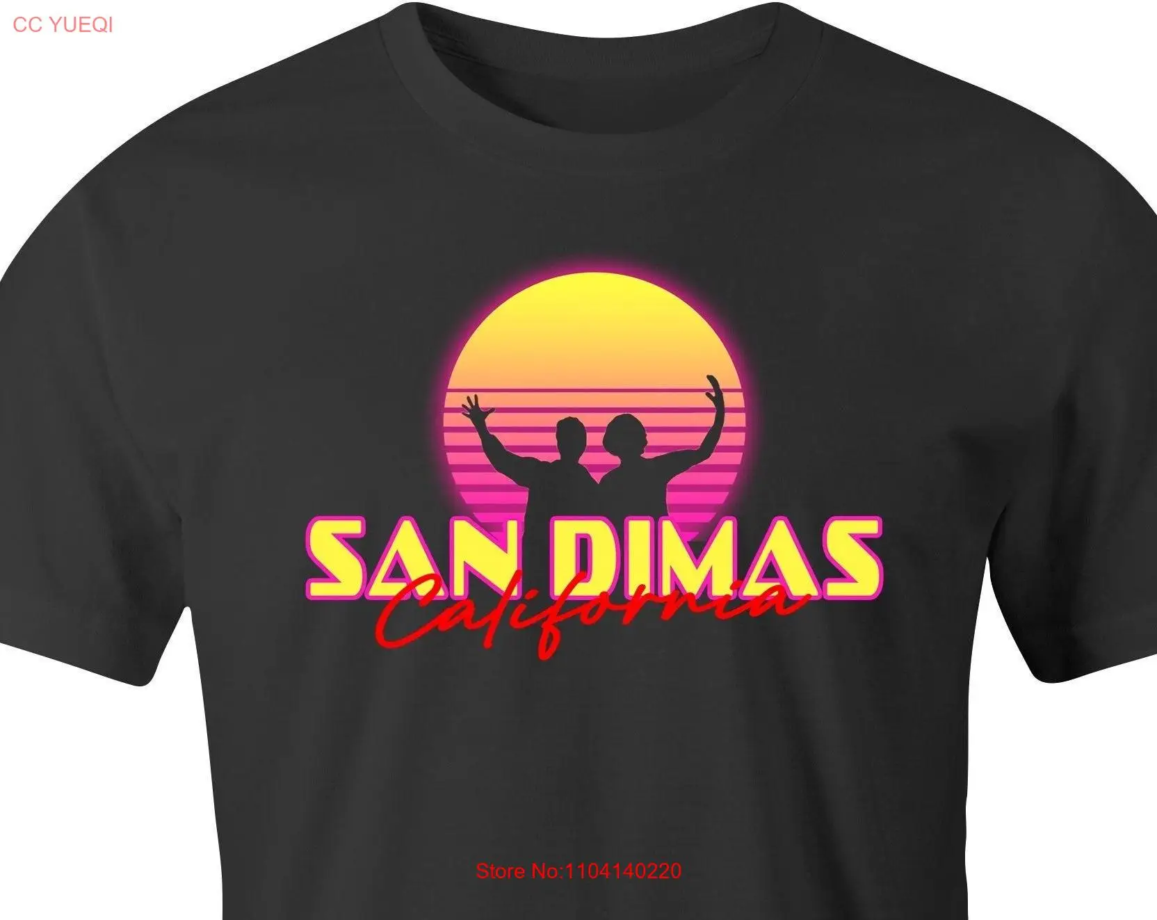 Футболка San Dimas by BigBadT com, бесплатная доставка из США, забавная пародия с отличными приключениями Билла Теда, веселая Калифорния