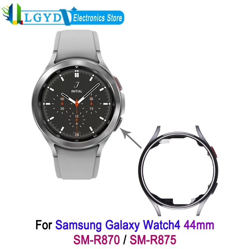 Металлическая рамка для часов Samsung Galaxy Watch 4, 44 мм, Фото/фото, рамка для экрана смарт-часов, сменная деталь