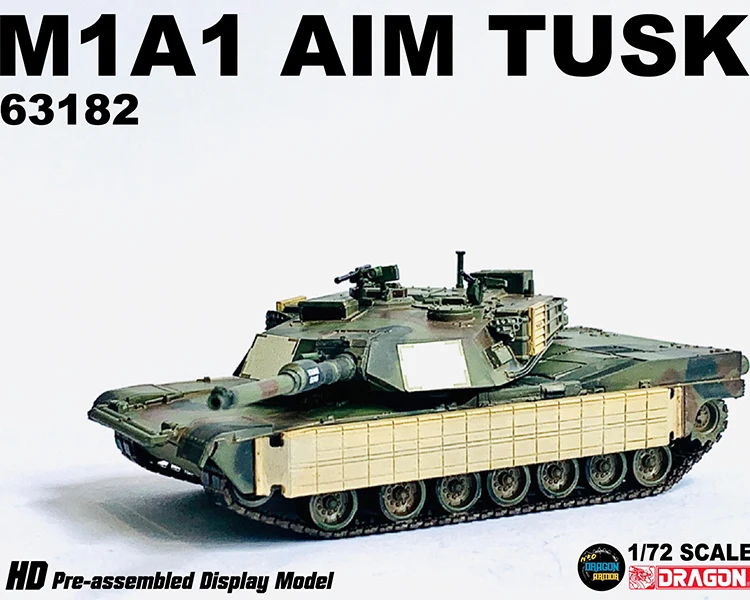 Фото Veyron 63182 Американский боевой танк M1A1 AIM TUSK Abrams, готовая модель №5