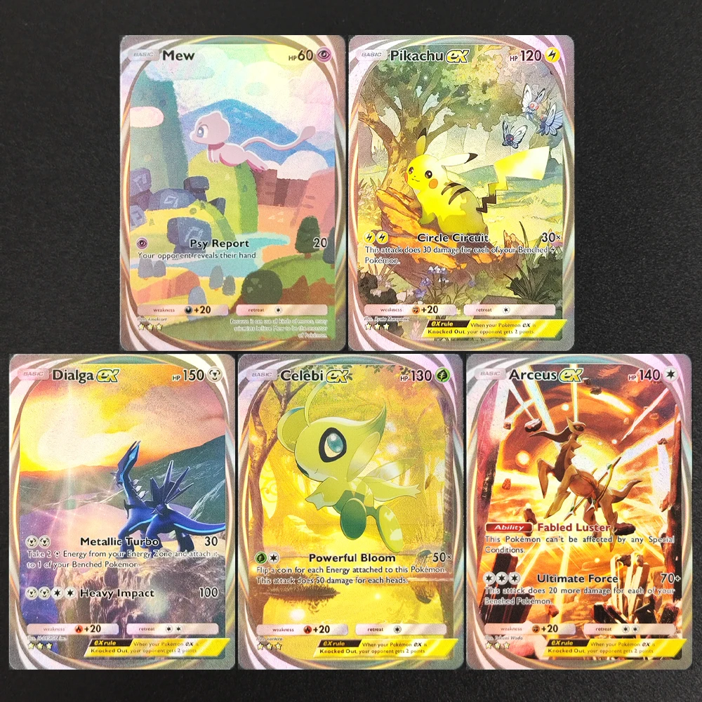 Карманная карта Self Made BKM TCG Gengar Snorlax Mewtwo Dragonite Celebi Giratina Infernape Solgaleo, игровая коллекция, игрушка-флеш-карта (art.: 3920d20043667) - 3920d20043667