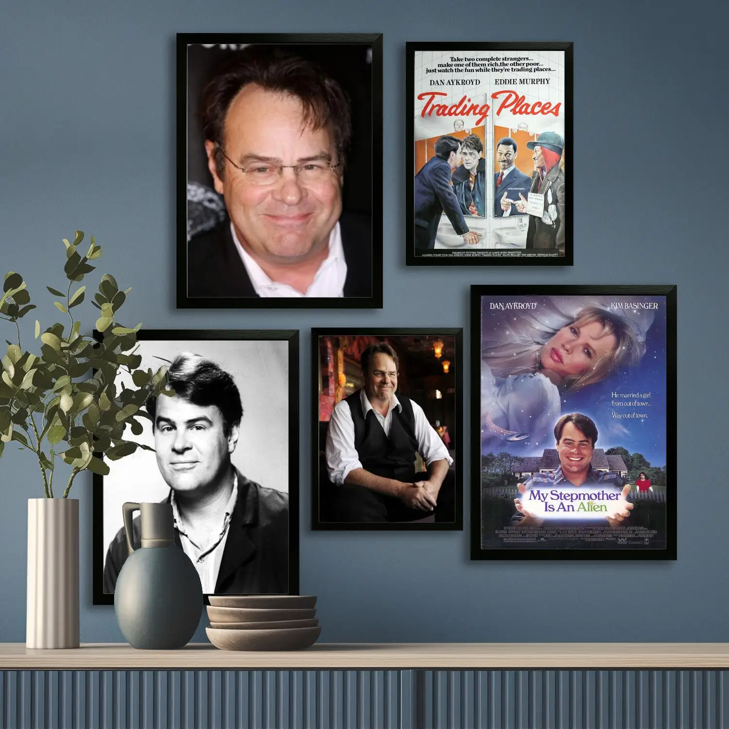 Dan aykroyd actor Холст Художественный постер и настенное искусство, картина с принтом, современный семейный декор для спальни, постеры, декоративная живопись