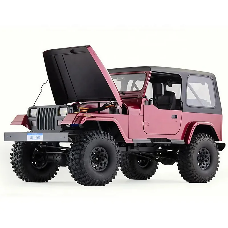 ROCHOBBY FMS 1/10 ROC11033 4WD 4X4 Светодиодная система освещения Off Road 1 10 Масштаб 2,4G Пульт дистанционного управления RC Гусеничный автомобиль для подарка на день рождения Игрушка