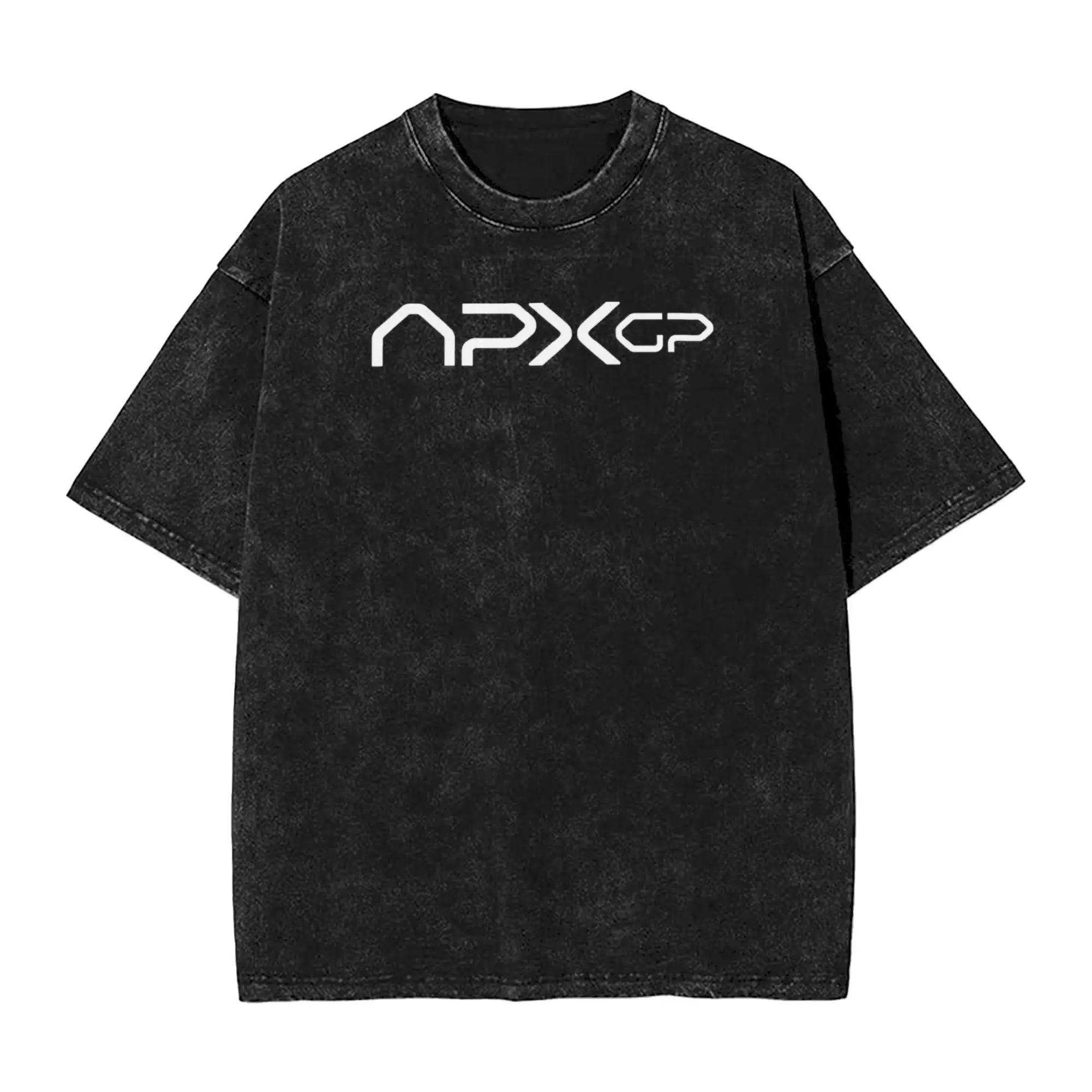 APX GP Racing Team футболка для мужчин забавная футболка из 100% хлопка с круглым вырезом футболка с короткими рукавами подарочные топы,