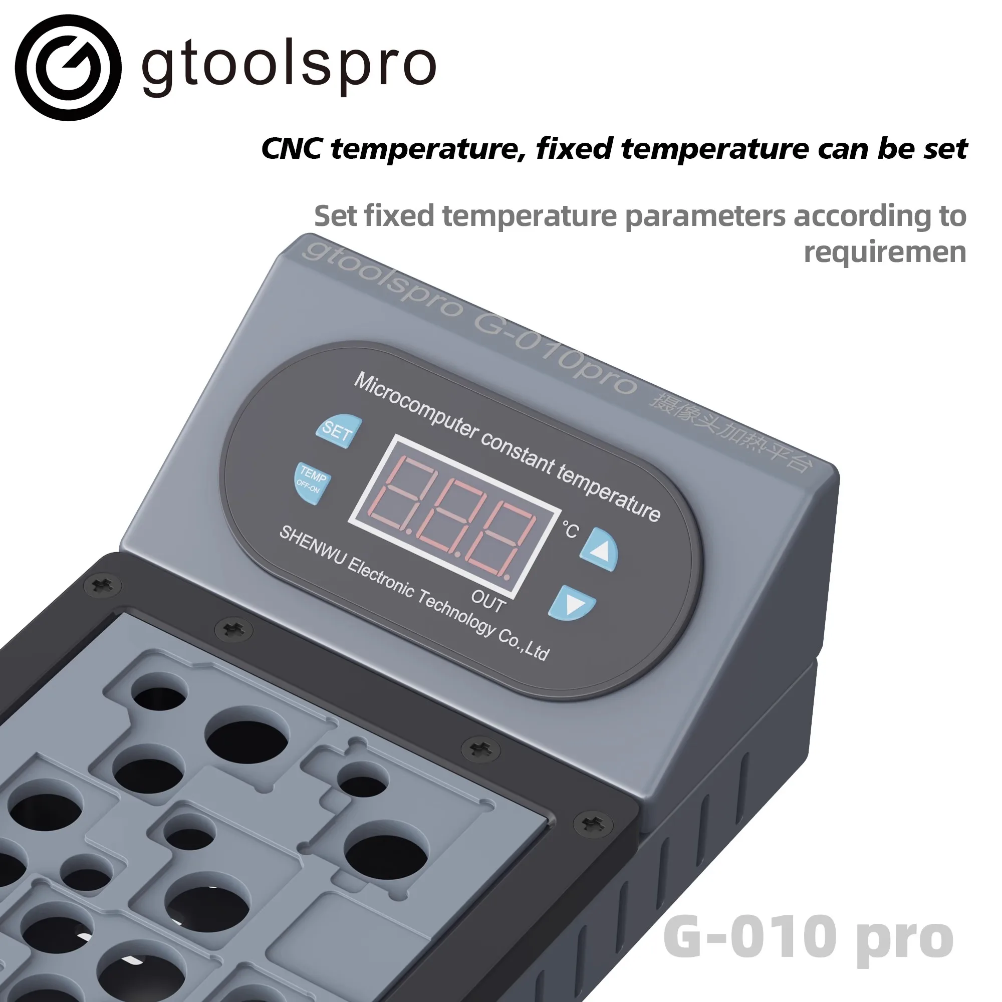 Фото Gtoolspro G-010 Pro 7-16 Pro Max Нагревательная платформа задней камеры Станция для распайки для ремонта мобильных телефонов Инструмент для разборки №2