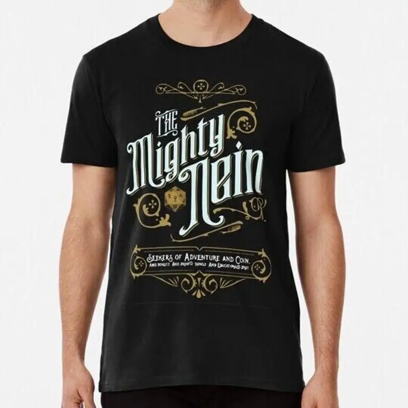 Футболка The Mighty Nein Fashion от S до 5XL, сделанная в США