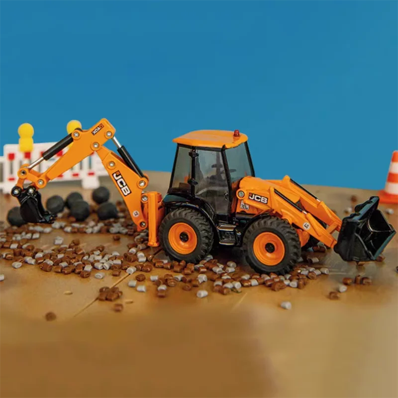 Литая в масштабе 1:50 модель экскаватора Siku 3558 JCB 4CX из сплава