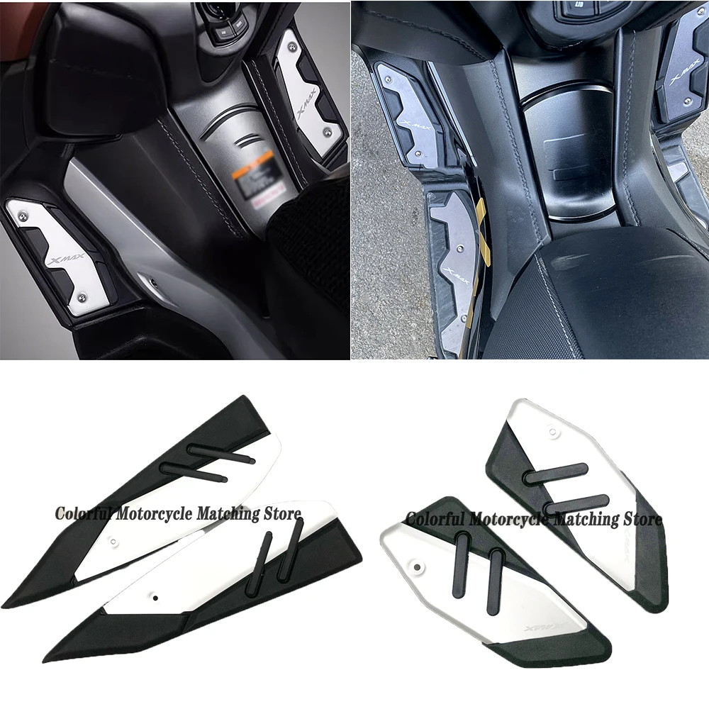 Для Yamaha X-MAX 125 250 300 XMAX125 XMAX250 XMAX300 XMAX400, подножки для мотоцикла, подножки, Педальная пластина, педали, боковая подножка