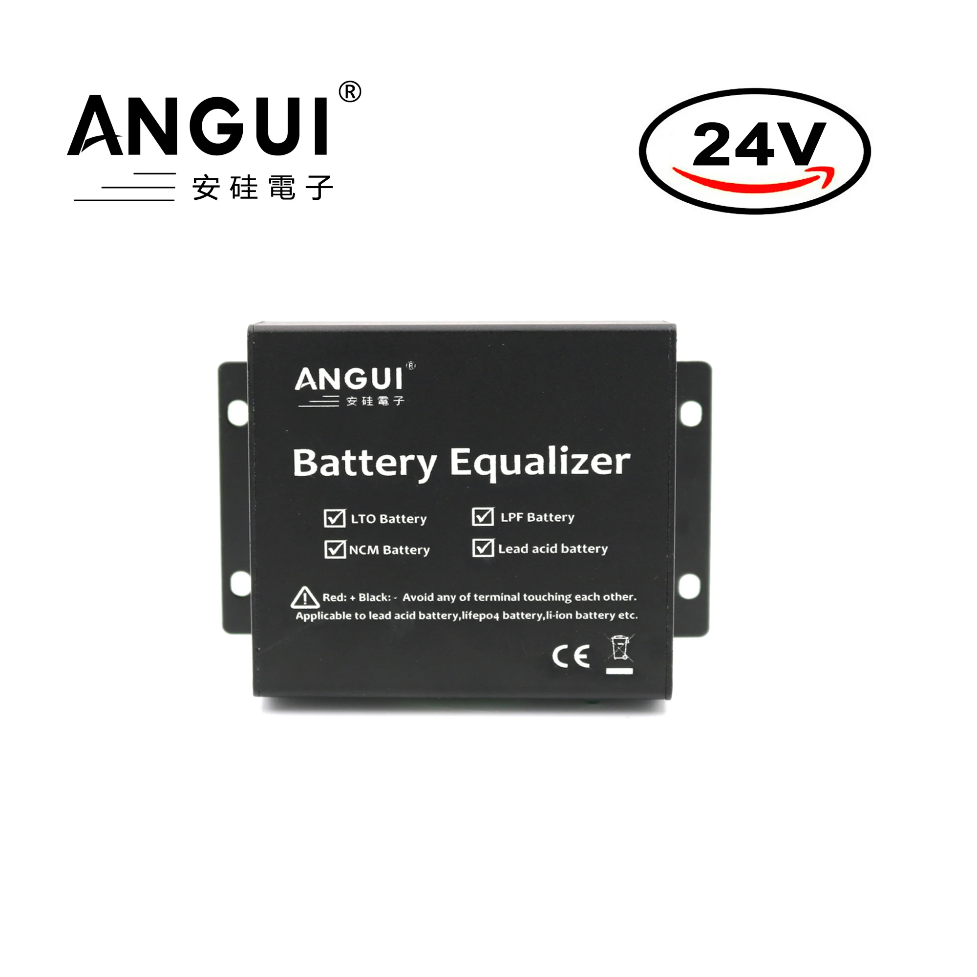 Эквалайзер аккумулятора ANGUI BM102S, 2 аккумулятора 12 В, 22,2 в, 25,6 В, 24 В, LTO NCM LFP, стабилизатор активного напряжения, регулятор разряда зарядного устройства