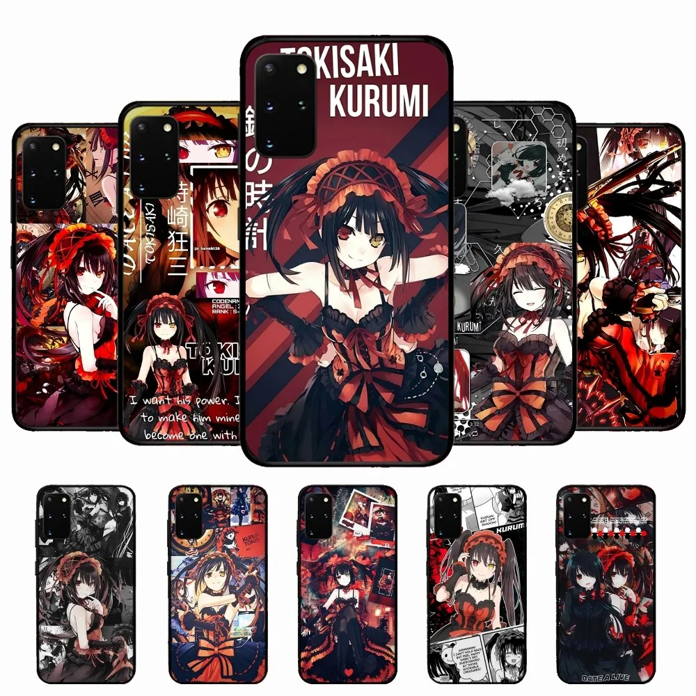 Чехол для телефона Date A Live Tokisaki Kurumi для Samsung S 9 10 20 21 22 23 30 23 24 Plus Lite Ultra FE S10lite Fundas