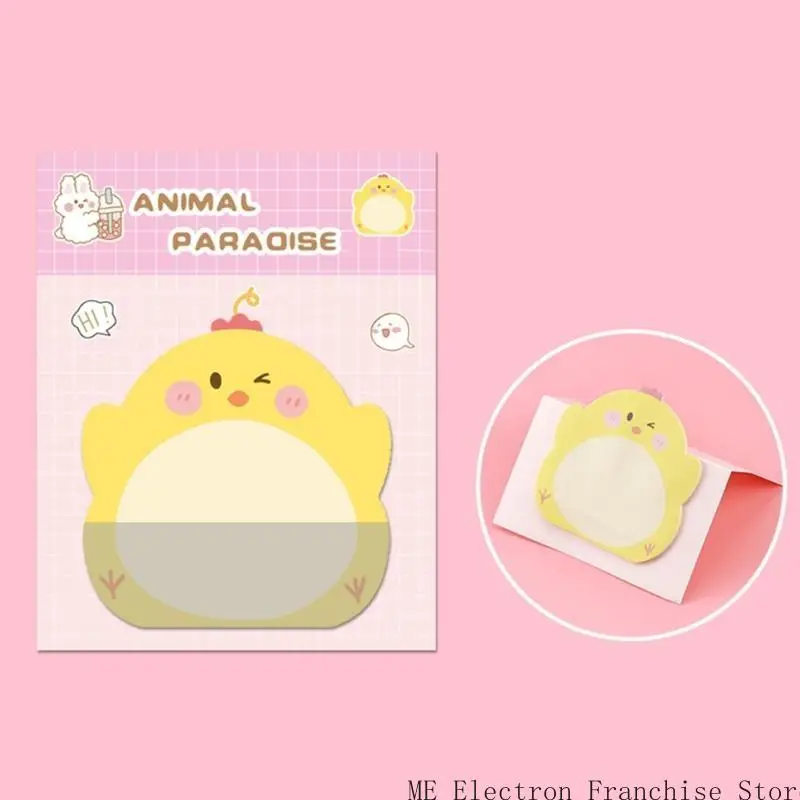 Фото T5EA Cartoon Adhesive Notes 60x58 мм карманные ноты маленькая бумага для ноты. №4