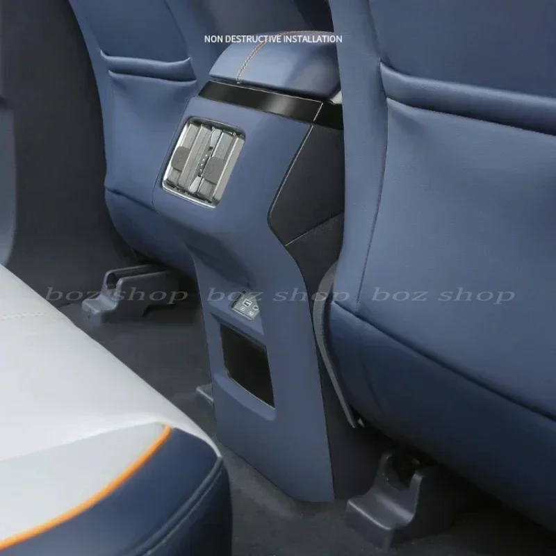 Фото Для BYD Seal U Sealion 6 Song Plus DMi/EV 2020-2025 автомобильная задняя разрядная трендовая противоударная рамка модифицированная декоративная автомобильная наклейка Ac №2