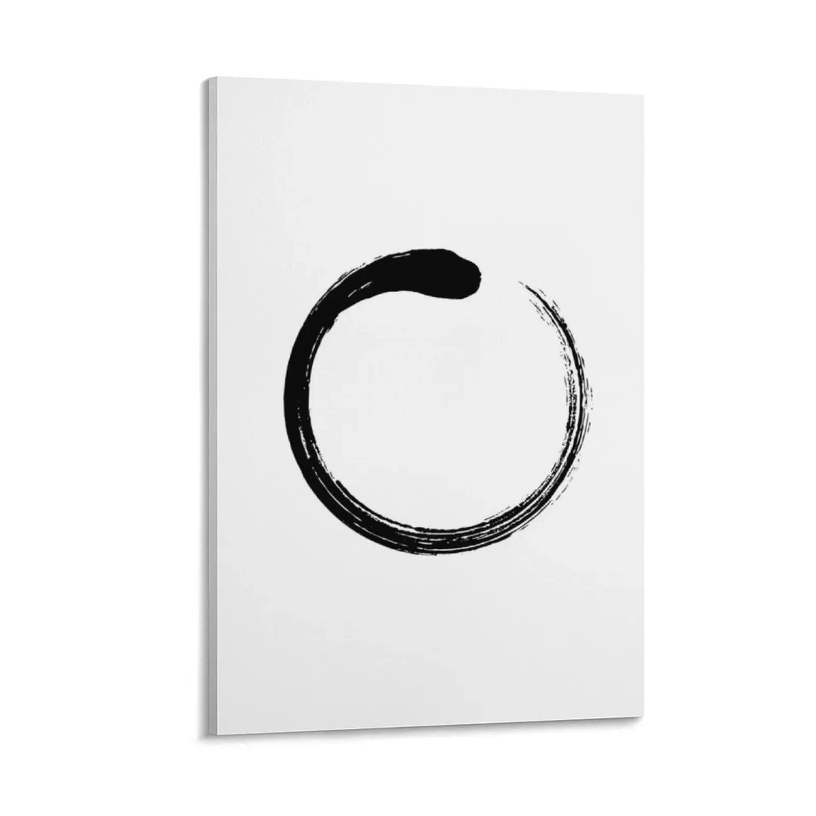 Enso круг-чернила дзен-буддийская картина на холсте, постеры для настенного домашнего декора, аксессуары