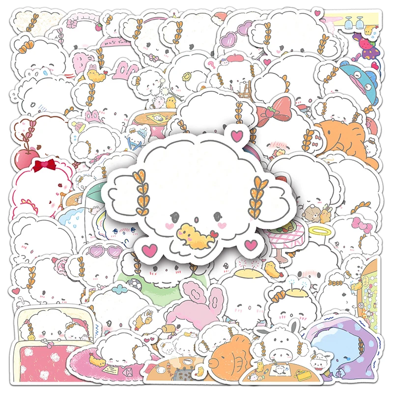 51 шт. Sanrio Kawaii Мультфильм Cogimyun наклейки аниме в эстетике милые граффити наклейка игрушка «сделай сам» чемодан холодильник ноутбук телефон велосипед