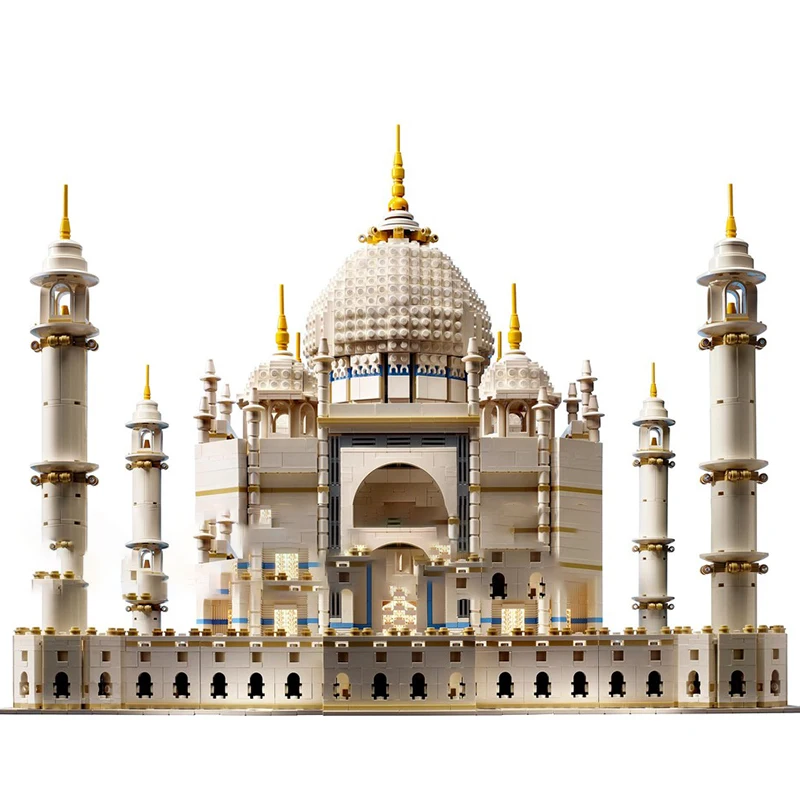 Строительный набор «сделай сам» Taj Mahal MOC, 5923 шт., модель мирового наследия ЮНЕСКО, коллекционный подарок для любителей архитектуры