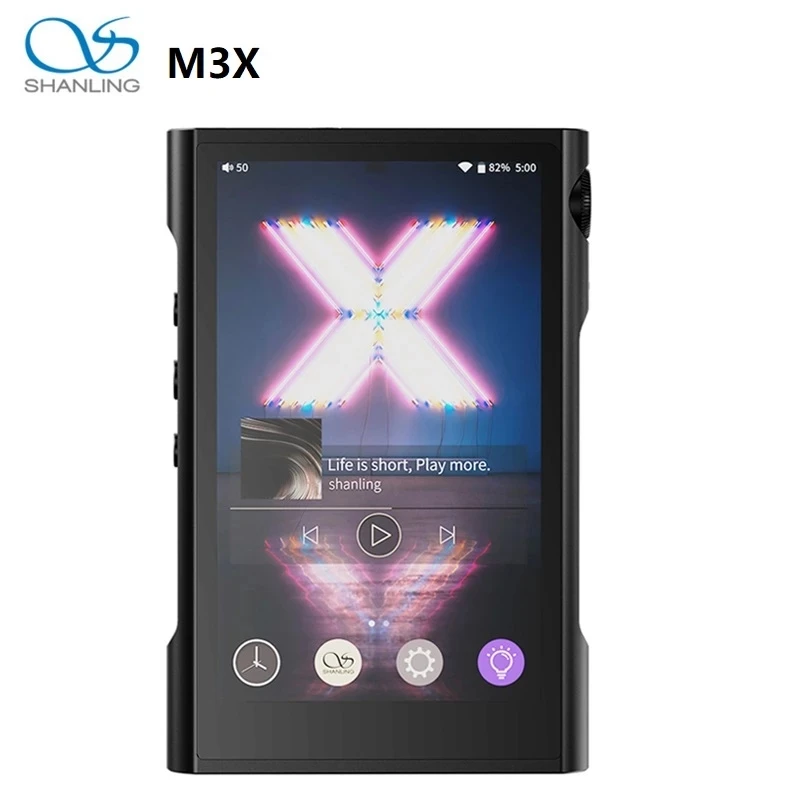 Портативный плеер высокого разрешения Shanling M3x Mqa, двойной Es9219c DAC/amp Dsd256, 384 кГц/32 бит, Android Os, выход 3,5 мм и 4,4 мм, ограниченная версия