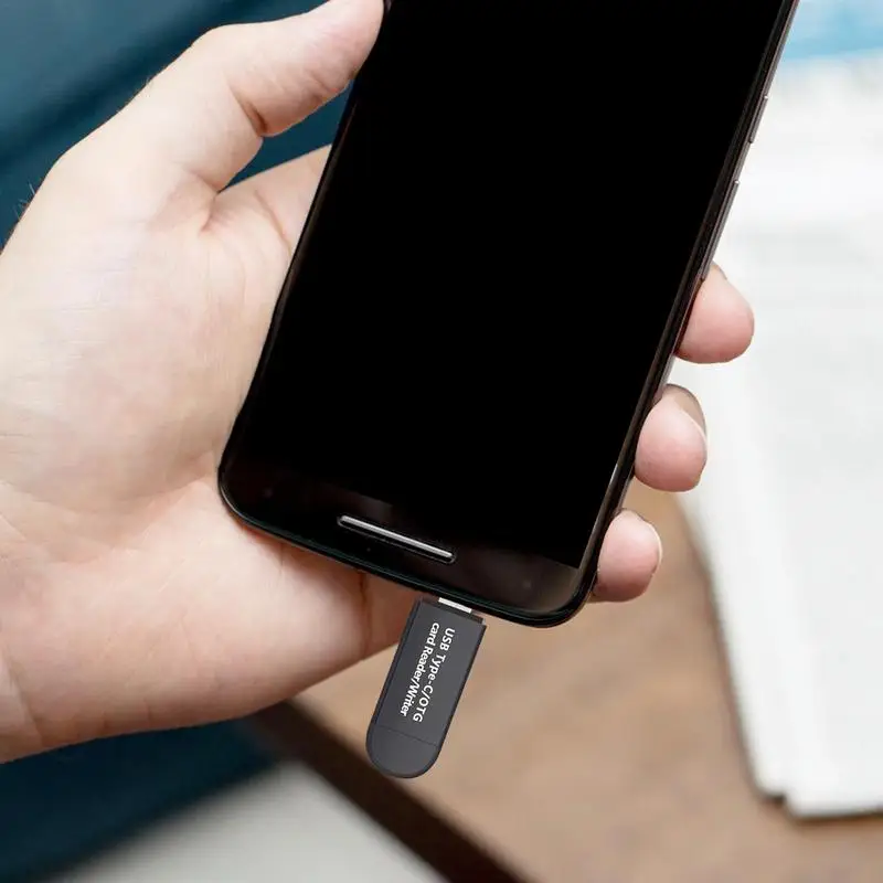 USB кардридер 5 в 1, многофункциональное устройство для чтения карт памяти Usb Type CUsb MicroUsbTfSDs, OTG для телефонов на Android и компьютеров (art.: 3920c1baefca9) - 3920c1baefca9
