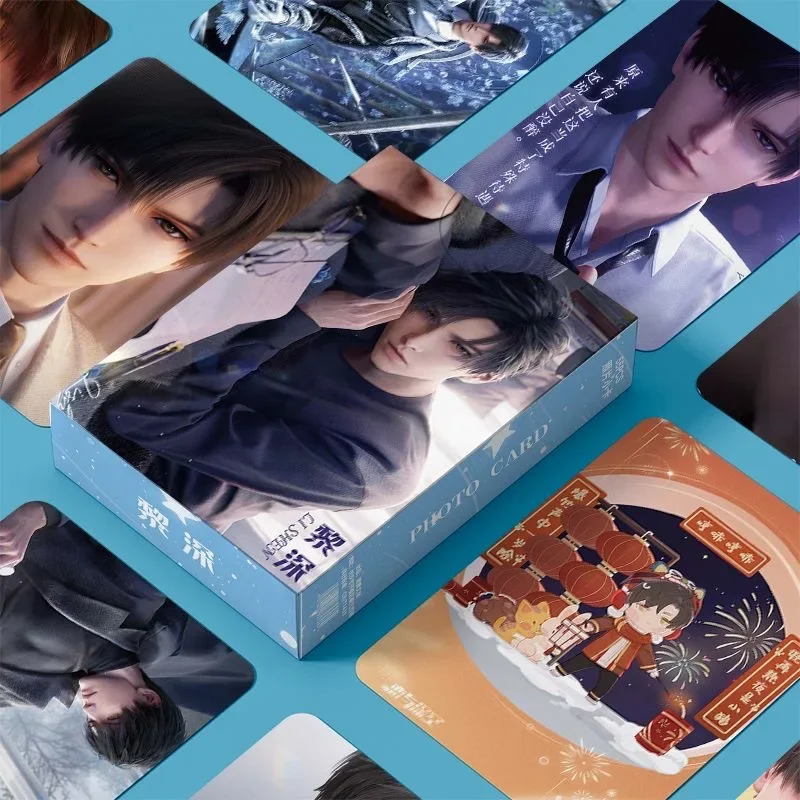 Игра Love And Deepspace Laser Card Xavier Zayne Rafayel Ralayo Shen Xinghui Li Shen Qi Yu Двусторонняя печать Lomo Card