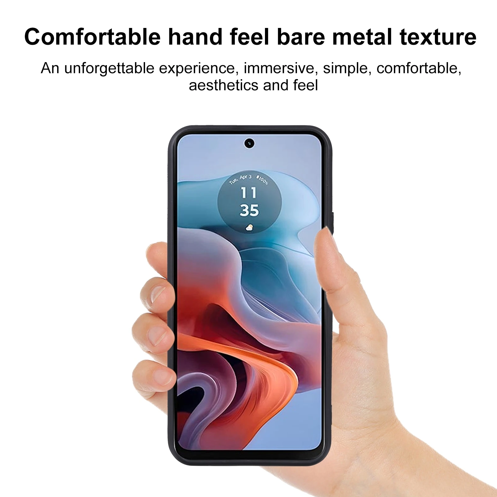 Фото Чехол HAWEEL из ТПУ для телефона Motorola Moto G34 №3