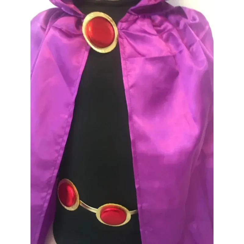 Детские костюмы для косплея Dionysia Teen Titan Raven, костюм супергероя на Хэллоуин для девочек, роскошное карнавальное платье для дня рождения VZc; 3,l (art.: 3920d209bacd7) - 3920d209bacd7