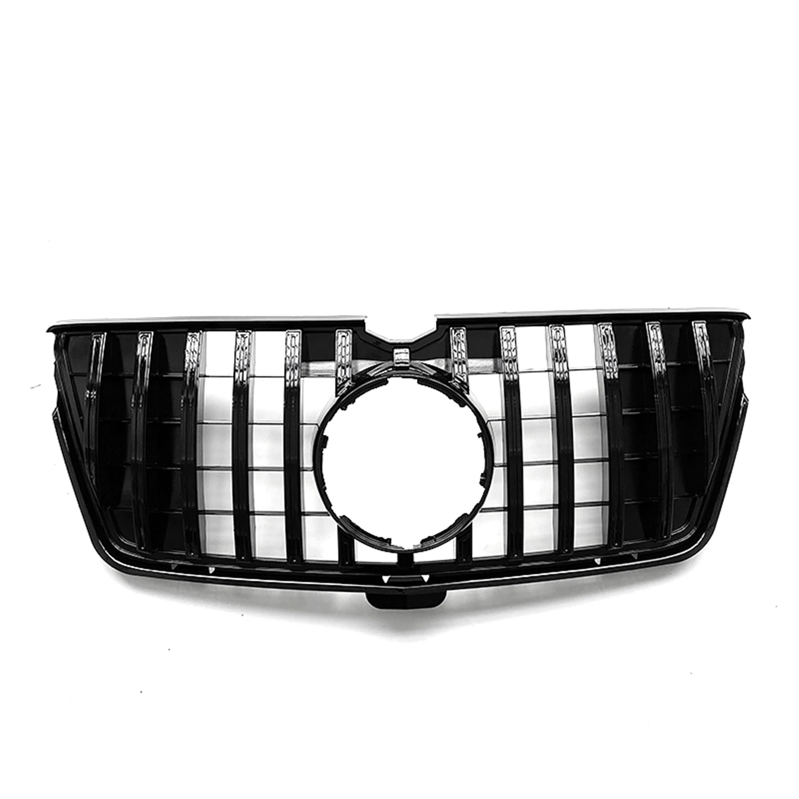 Передняя решетка для Mercedes Benz GL Class X164 2006-2012 GL350 GL450 GL500 GL550 GT Черный/Серебристый Верхний бампер Капот Сетка Гриль