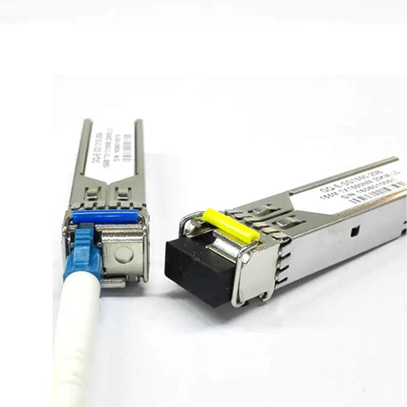 Фото 1.25G SFP BIDI 80 км одноволоконный модуль LC tx1490nm rx1550nm двунаправленный оптоволоконный приемопередатчик; одноволоконный LC для Ethernet №3