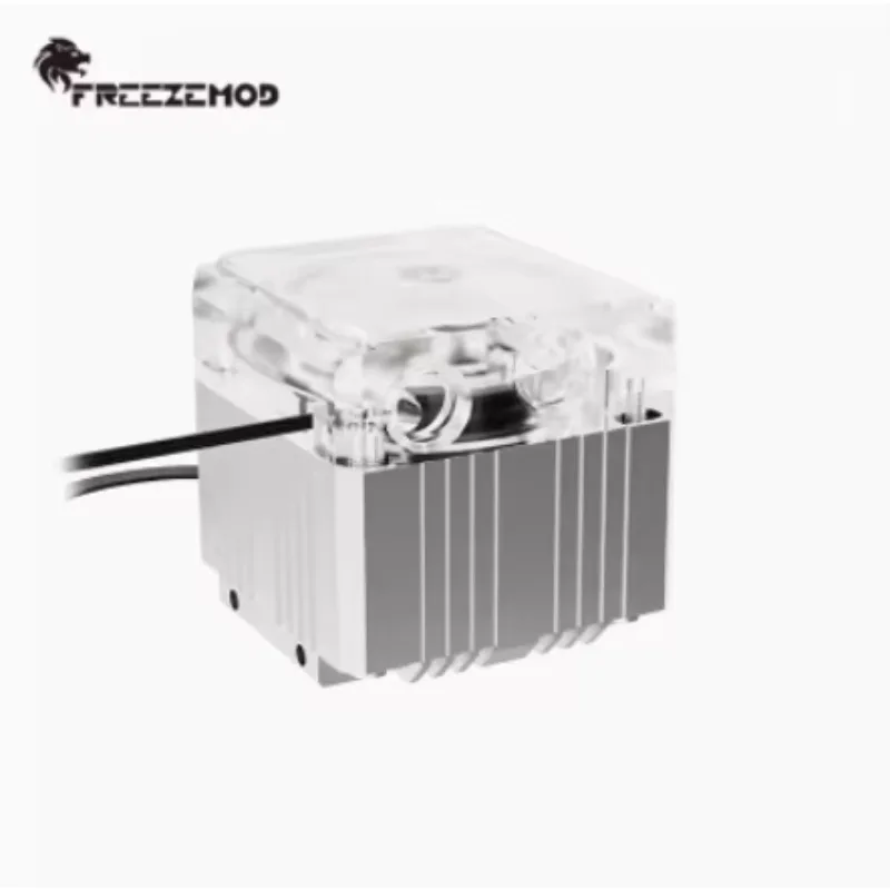 Фото FREEZEMOD PU-FS4M Компьютерный охлаждающий компьютер Водяной охладитель Бесшумный насос ШИМ Интеллектуальный поток 650 л/ч 12 В/5 В RGB Light Aura. PU-EF4 №5