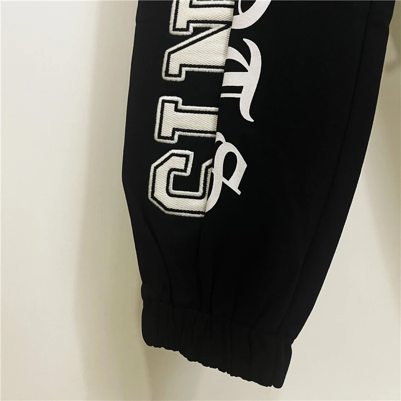 Фото 21FW Celana TOP Hiphop Vetement Bordir tamal Sulam Pria Wanita 1:1 №5