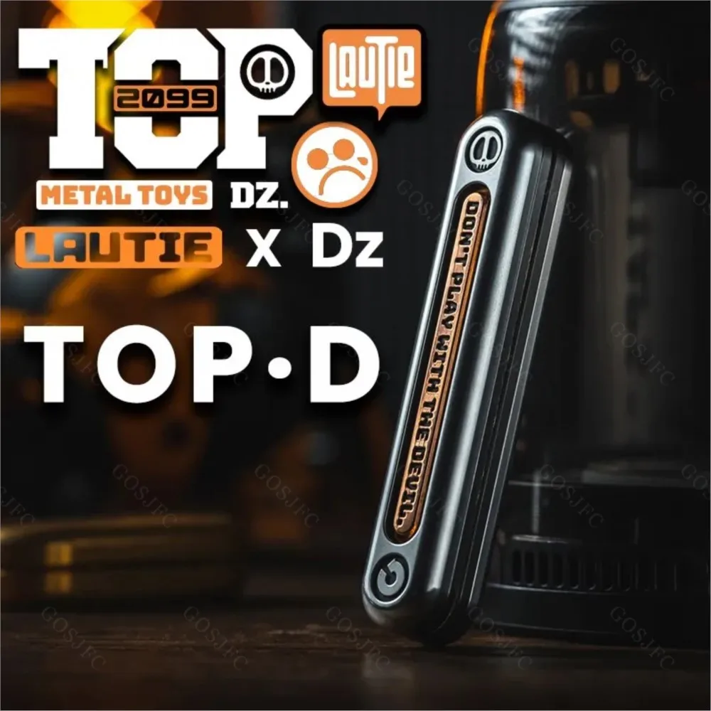 LAUTIE X DZ фирменный сверху D механический слайдер фиджет игрушка EDC гаджеты металлический слайдер фиджет