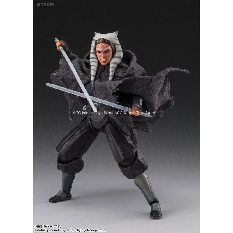 Фото В наличии оригинальная фигурка Bandai S.H.Figuarts SHF Star Wars Ahsoka Tano, коллекция игрушек, модель в подарок №4