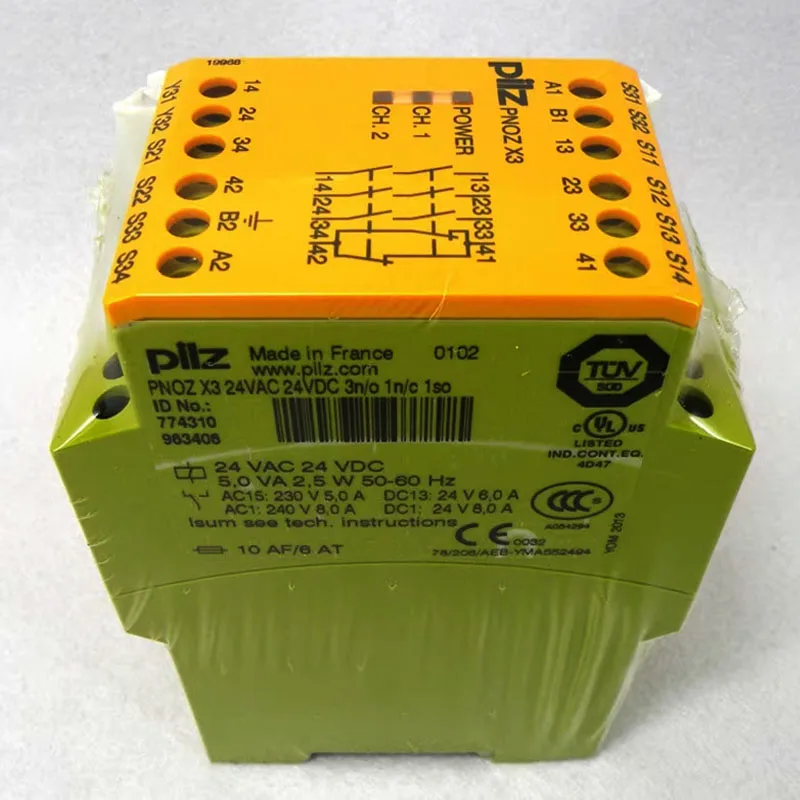Новые оригинальные модули безопасности Pilz 787140 PZE 9P C 24VACDC 8no 1nc на складе (art.: 3920d1ad71deb) - 3920d1ad71deb
