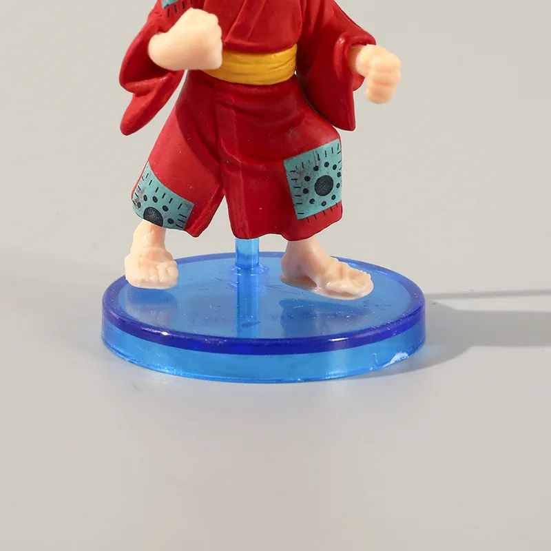 Фото Фигурки героев аниме Luffy Sanji Nami Zoro Chopper Frank Robin, 6 шт., 8,5 см, ПВХ, Подарочные игрушки №4