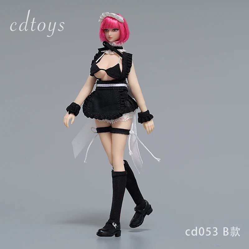 Фото cdtoys cd053 масштаб 1/12, женский милый наряд горничной, комплект одежды, подходит для 6-дюймовой фигурки солдата, куклы №5